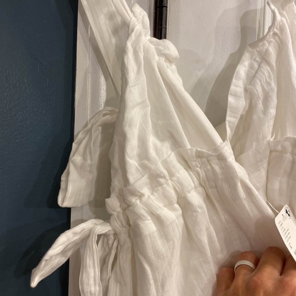 Free People White Midi Sundress - Picture 3 of 5